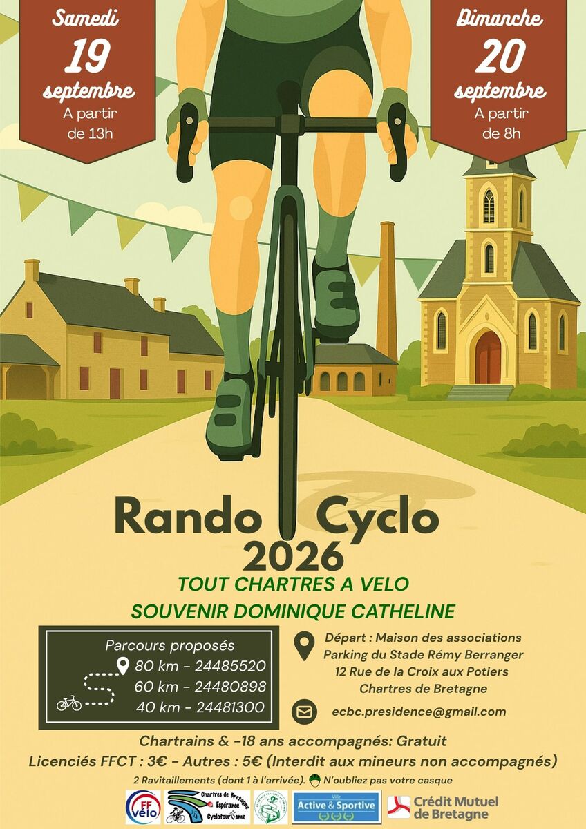 Tout Chartres à Vélo &amp; Escape Game 2026